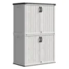 Patiowell 50 Cu Ft Plastic Cabinet, White