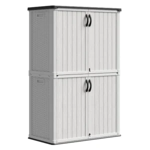 Patiowell 50 Cu Ft Plastic Cabinet, White